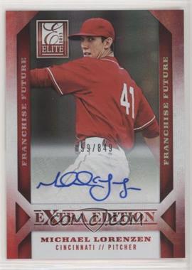 2013 Panini Elite Extra Edition - [Base] - Franchise Futures Signatures #12 - Michael Lorenzen /849