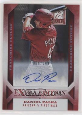 2013 Panini Elite Extra Edition - [Base] - Franchise Futures Signatures #30 - Daniel Palka /549