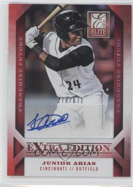 2013 Panini Elite Extra Edition - [Base] - Franchise Futures Signatures #70.1 - Junior Arias /671