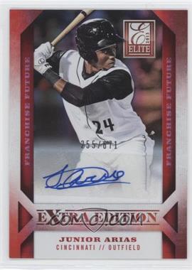 2013 Panini Elite Extra Edition - [Base] - Franchise Futures Signatures #70.1 - Junior Arias /671