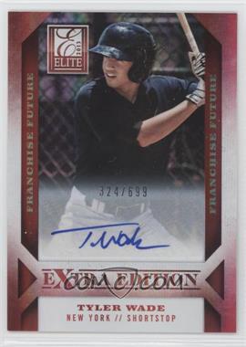 2013 Panini Elite Extra Edition - [Base] - Franchise Futures Signatures #88 - Tyler Wade /699