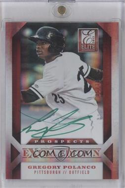 2013 Panini Elite Extra Edition - [Base] - Green Ink #183 - Gregory Polanco /10