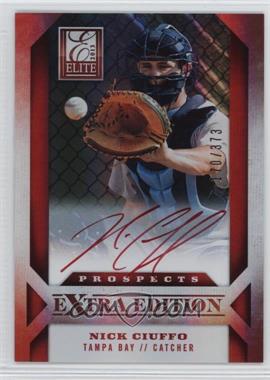 2013 Panini Elite Extra Edition - [Base] - Red Ink #114 - Nick Ciuffo /25