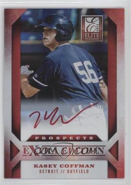 2013 Panini Elite Extra Edition - [Base] - Red Ink #171 - Kasey Coffman /25