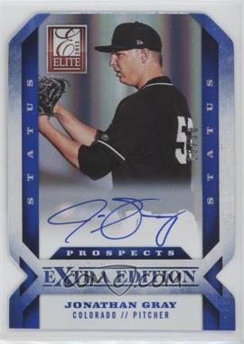 2013 Panini Elite Extra Edition - [Base] - Status Blue Die-Cut Signatures #103 - Jonathan Gray /50