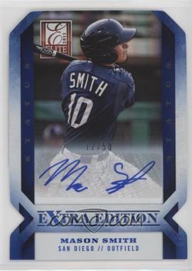 2013 Panini Elite Extra Edition - [Base] - Status Blue Die-Cut Signatures #33 - Mason Smith /50