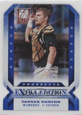 2013 Panini Elite Extra Edition - [Base] - Status Blue Die-Cut #199 - Tanner Norton /100