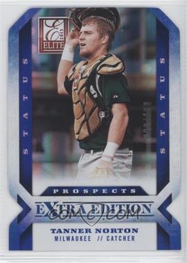 2013 Panini Elite Extra Edition - [Base] - Status Blue Die-Cut #199 - Tanner Norton /100