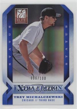 2013 Panini Elite Extra Edition - [Base] - Status Blue Die-Cut #97 - Trey Michalczewski /100