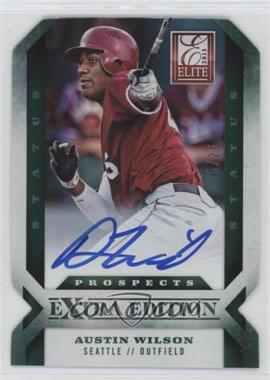 2013 Panini Elite Extra Edition - [Base] - Status Emerald Die-Cut Signatures #131 - Austin Wilson /25