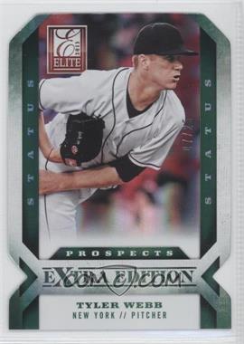 2013 Panini Elite Extra Edition - [Base] - Status Emerald Die-Cut #172 - Tyler Webb /25