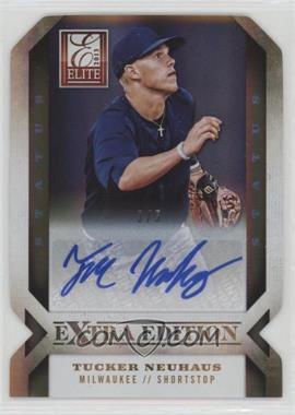 2013 Panini Elite Extra Edition - [Base] - Status Gold Die-Cut Signatures #25 - Tucker Neuhaus /5