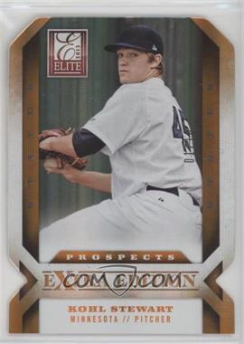 2013 Panini Elite Extra Edition - [Base] - Status Orange Die-Cut #104 - Kohl Stewart /10