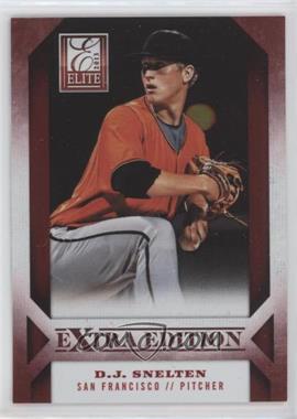 2013 Panini Elite Extra Edition - [Base] #51 - D.J. Snelten