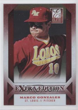 2013 Panini Elite Extra Edition - [Base] #6.2 - Marco Gonzales (Mouth Closed)