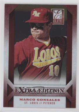 2013 Panini Elite Extra Edition - [Base] #6.2 - Marco Gonzales (Mouth Closed)