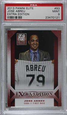 2013 Panini Elite Extra Edition - [Base] #93 - Jose Abreu [PSA 9 MINT]