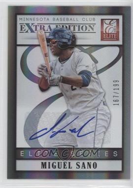 2013 Panini Elite Extra Edition - Elite Series - Signatures #13 - Miguel Sano /199