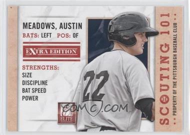 2013 Panini Elite Extra Edition - Scouting 101 #1 - Austin Meadows