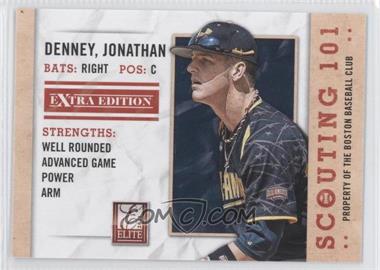 2013 Panini Elite Extra Edition - Scouting 101 #14 - Jonathan Denney