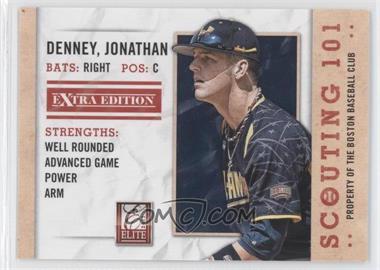 2013 Panini Elite Extra Edition - Scouting 101 #14 - Jonathan Denney