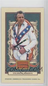 2013 Panini Golden Age - [Base] - American Caramels Mini Blue Back #111 - Evel Knievel