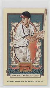 2013 Panini Golden Age - [Base] - American Caramels Mini Blue Back #51 - Stan Musial