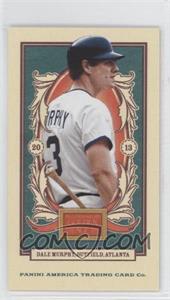 2013 Panini Golden Age - [Base] - American Caramels Mini Red Back #143 - Dale Murphy