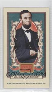 2013 Panini Golden Age - [Base] - Carolina Brights Mini Green Back #1 - Abraham Lincoln