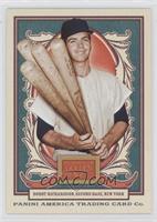 Bobby Richardson (Posed with 4 bats)