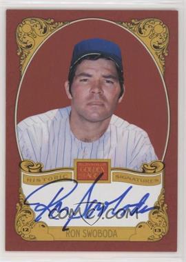 2013 Panini Golden Age - Historic Signatures #RON - Ron Swoboda