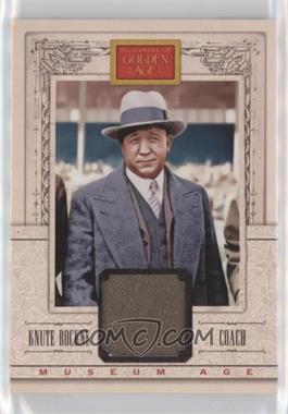 2013 Panini Golden Age - Museum Age #11 - Knute Rockne