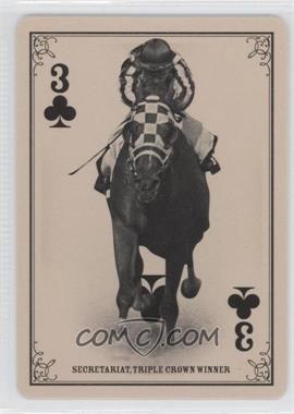 2013 Panini Golden Age - Playing Cards #3C - Secretariat