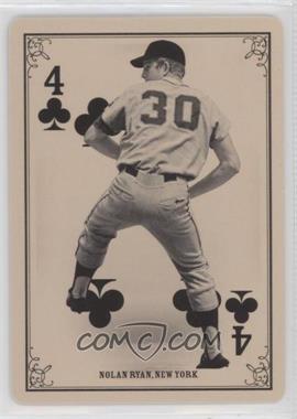 2013 Panini Golden Age - Playing Cards #4C - Nolan Ryan