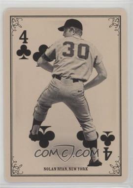 2013 Panini Golden Age - Playing Cards #4C - Nolan Ryan