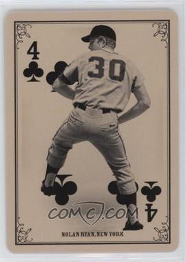 2013 Panini Golden Age - Playing Cards #4C - Nolan Ryan