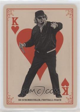 2013 Panini Golden Age - Playing Cards #KH - Bo Schembechler