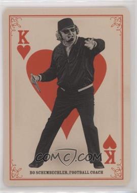 2013 Panini Golden Age - Playing Cards #KH - Bo Schembechler