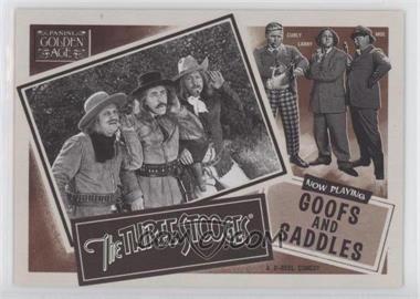 2013 Panini Golden Age - The Three Stooges #8 - Goofs and Saddles