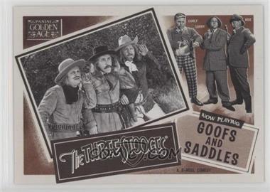 2013 Panini Golden Age - The Three Stooges #8 - Goofs and Saddles