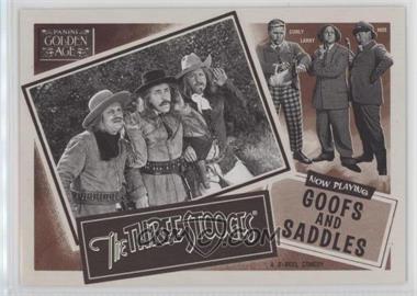 2013 Panini Golden Age - The Three Stooges #8 - Goofs and Saddles