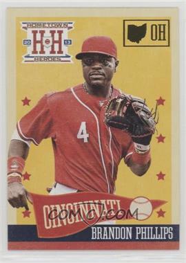 2013 Panini Hometown Heroes - [Base] - State #105 - Brandon Phillips