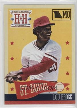 2013 Panini Hometown Heroes - [Base] - State #162 - Lou Brock