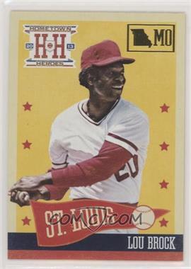 2013 Panini Hometown Heroes - [Base] - State #162 - Lou Brock