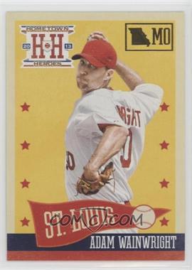 2013 Panini Hometown Heroes - [Base] - State #56 - Adam Wainwright