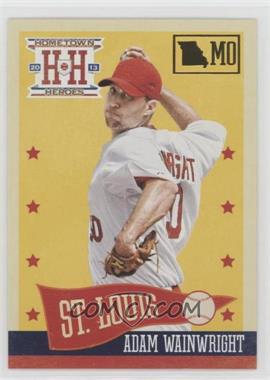 2013 Panini Hometown Heroes - [Base] - State #56 - Adam Wainwright