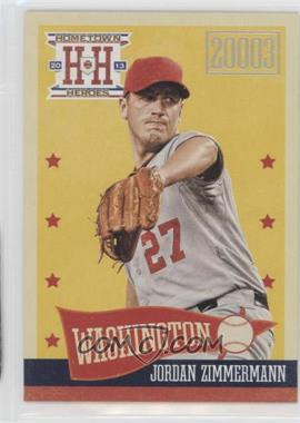 2013 Panini Hometown Heroes - [Base] - Zip Code #133 - Jordan Zimmermann