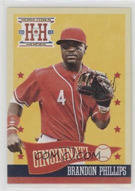 2013 Panini Hometown Heroes - [Base] #105 - Brandon Phillips