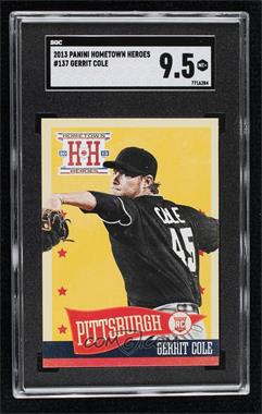 2013 Panini Hometown Heroes - [Base] #137 - Gerrit Cole [SGC 9.5 Mint+]