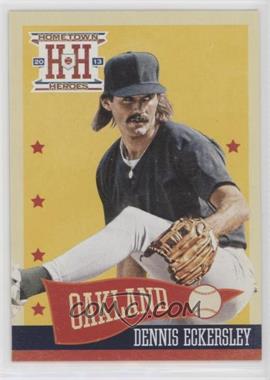 2013 Panini Hometown Heroes - [Base] #16 - Dennis Eckersley